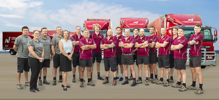 Noosa Van Lines Team